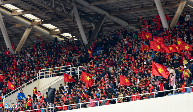 Fanzone Mỹ Đình nóng bỏng chờ trận cầu lịch sử của U23 Việt Nam Fanzone Mỹ Đình nóng bỏng chờ trận cầu lịch sử của U23 Việt Nam